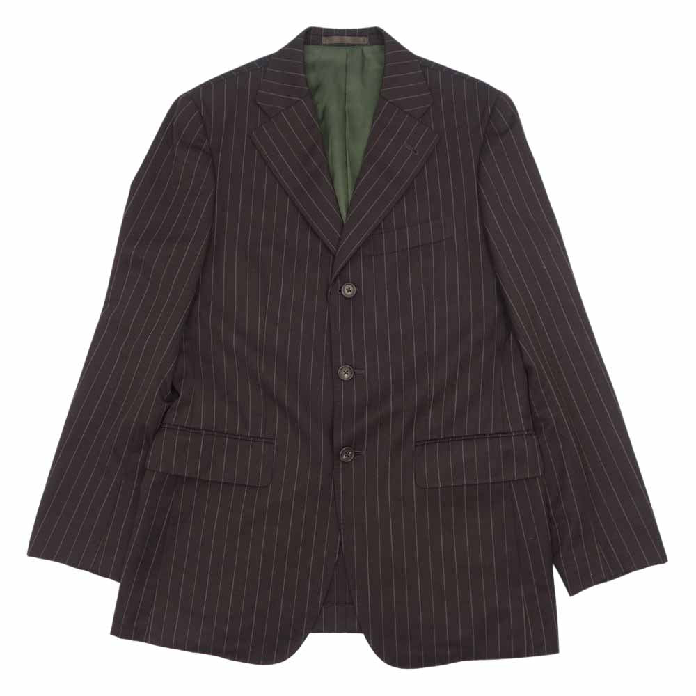 Paul Smith ポール・スミス ストライプ セットアップ ダークブラウン ダークブラウン系 L【中古】