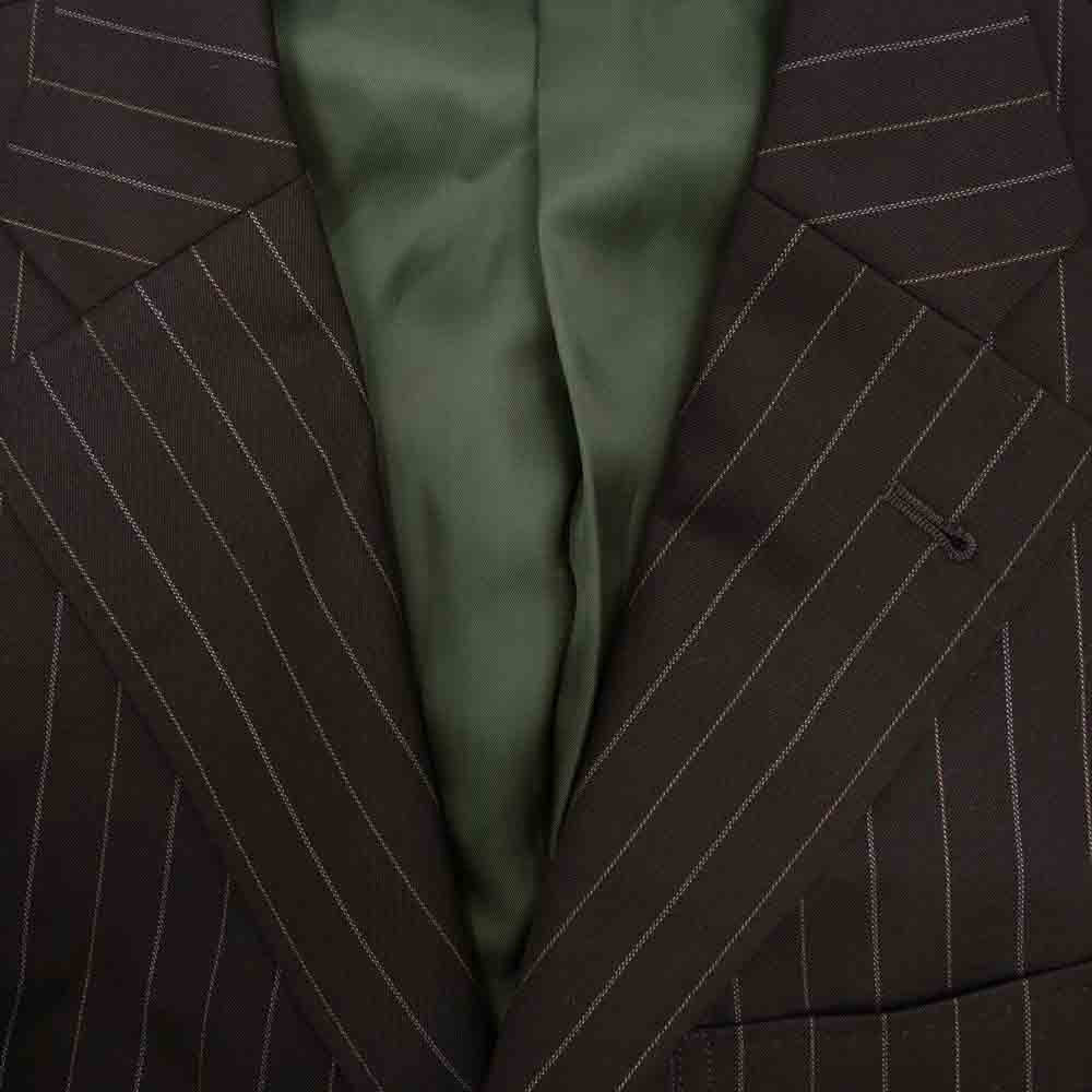 Paul Smith ポール・スミス ストライプ セットアップ ダークブラウン ダークブラウン系 L【中古】