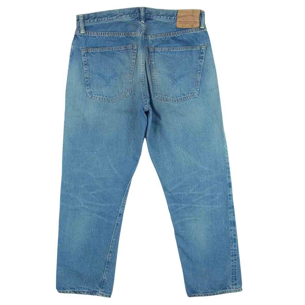 WAREHOUSE ウエアハウス 1105 2ND-HAND USED WASH セコハン ユーズドウォッシュ 加工 デニム パンツ インディゴブルー系 W36【中古】