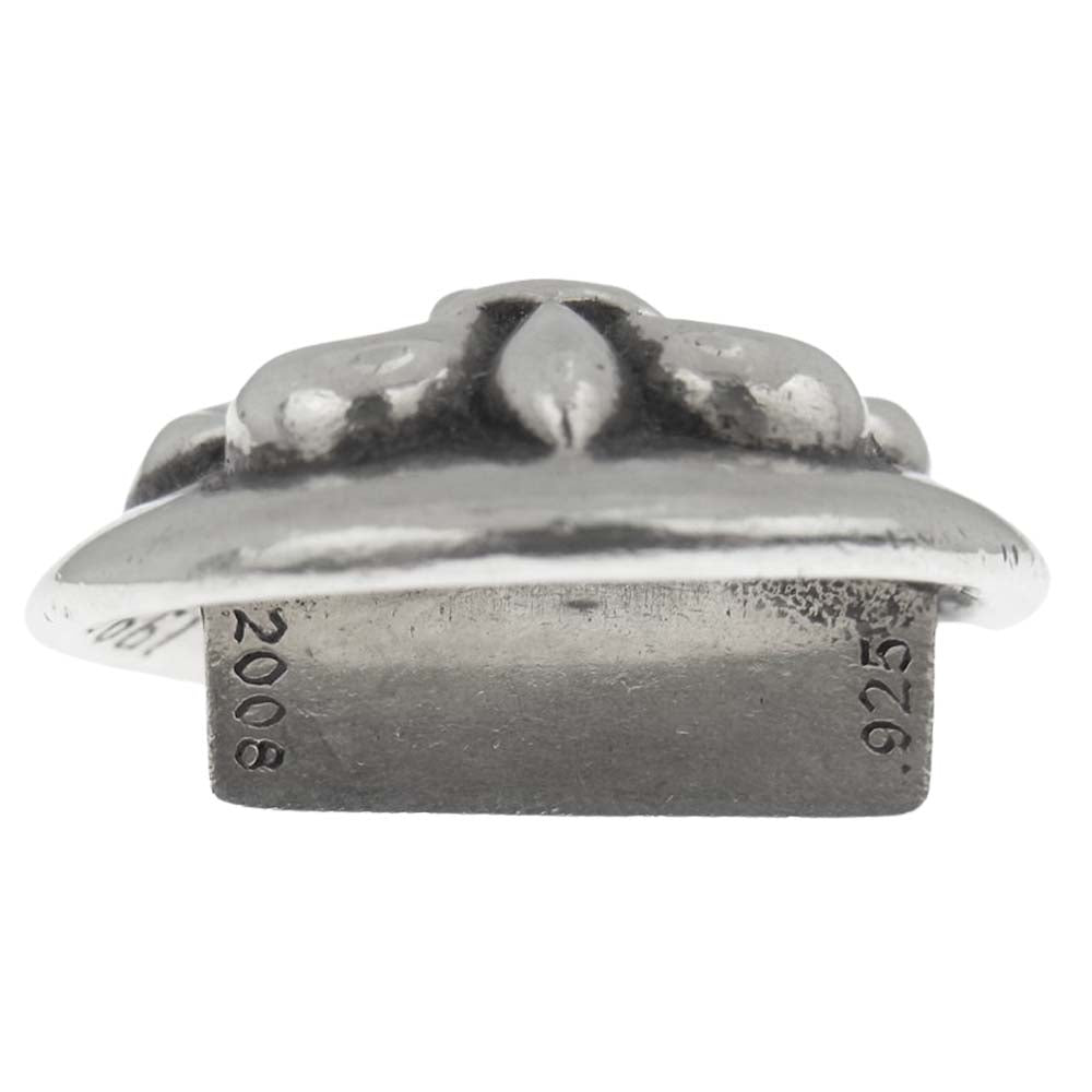 CHROME HEARTS クロムハーツ（原本無） HAIRBAND BSフレア ヘアゴム コンチョ シルバー系【中古】