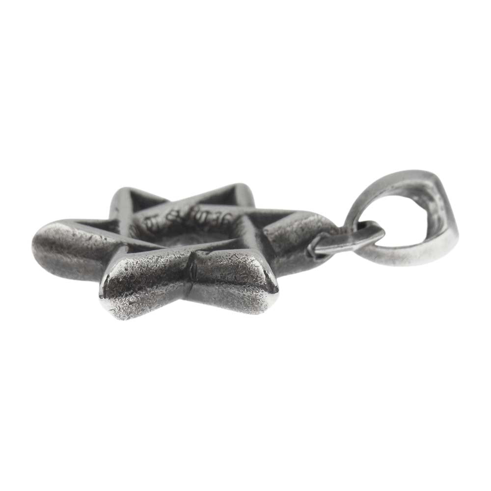CHROME HEARTS クロムハーツ（原本無） STAR OF DAVID PENDANT スターオブダビデ ペンダントトップ シルバー系【中古】