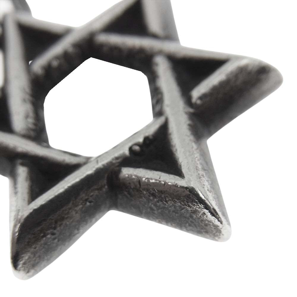CHROME HEARTS クロムハーツ（原本無） STAR OF DAVID PENDANT スターオブダビデ ペンダントトップ シルバー系【中古】