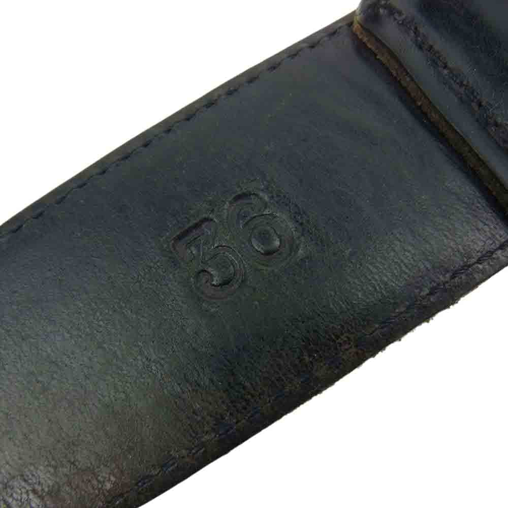 CHROME HEARTS クロムハーツ（原本無） BLT CLT ROLLER 3PC ケルティック ローラー ベルト ブラック系【中古】