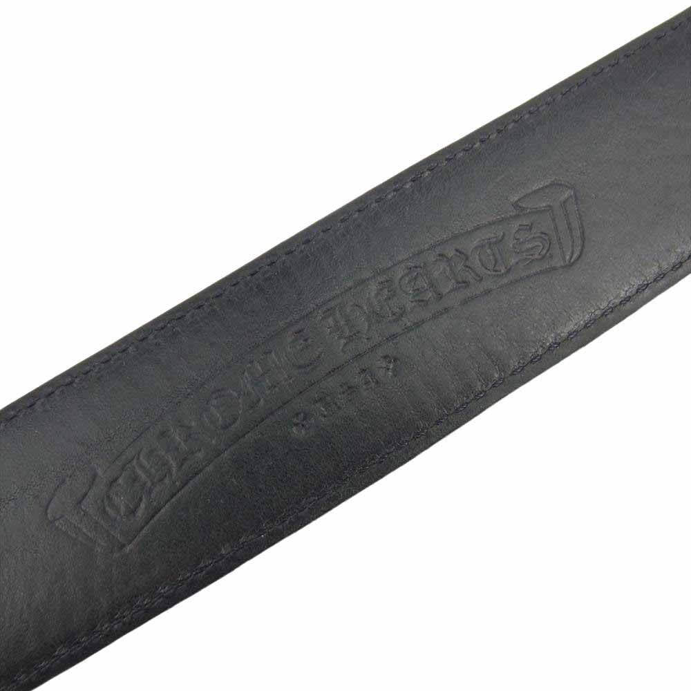 CHROME HEARTS クロムハーツ（原本無） BLT CLT ROLLER 3PC ケルティック ローラー ベルト ブラック系【中古】