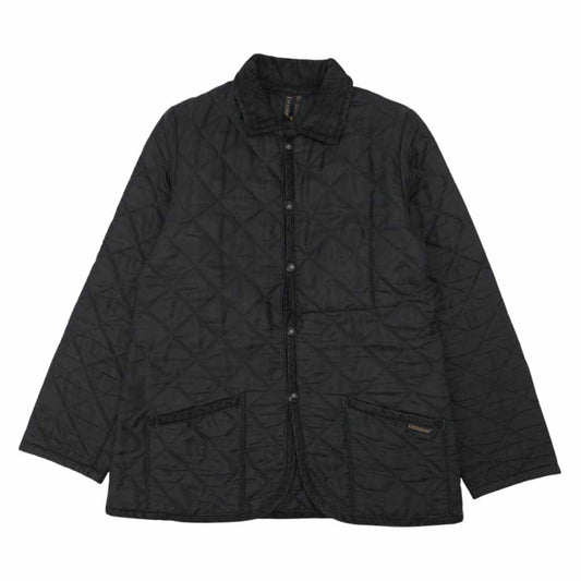 LAVENHAM ラベンハム キルト ジャケット ブラック系 38【中古】