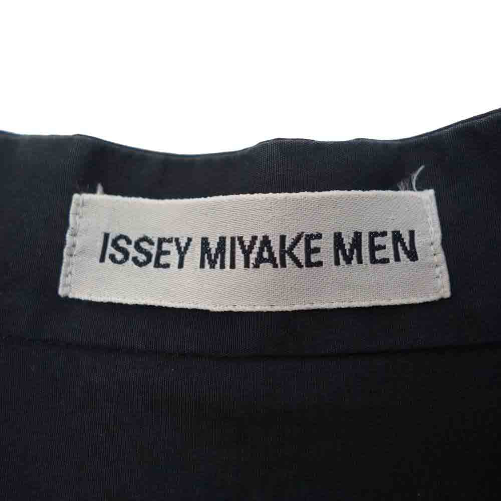 ISSEY MIYAKE イッセイミヤケ スタンドカラー バンドカラー ブラック系 M【中古】