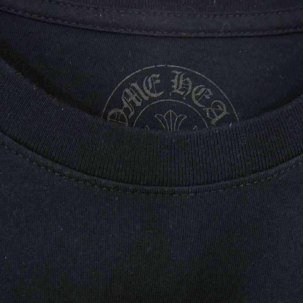 CHROME HEARTS クロムハーツ（原本無） CHプラス アームプリント 長袖 ポケット Tシャツ ブラック ブラック系 L【中古】