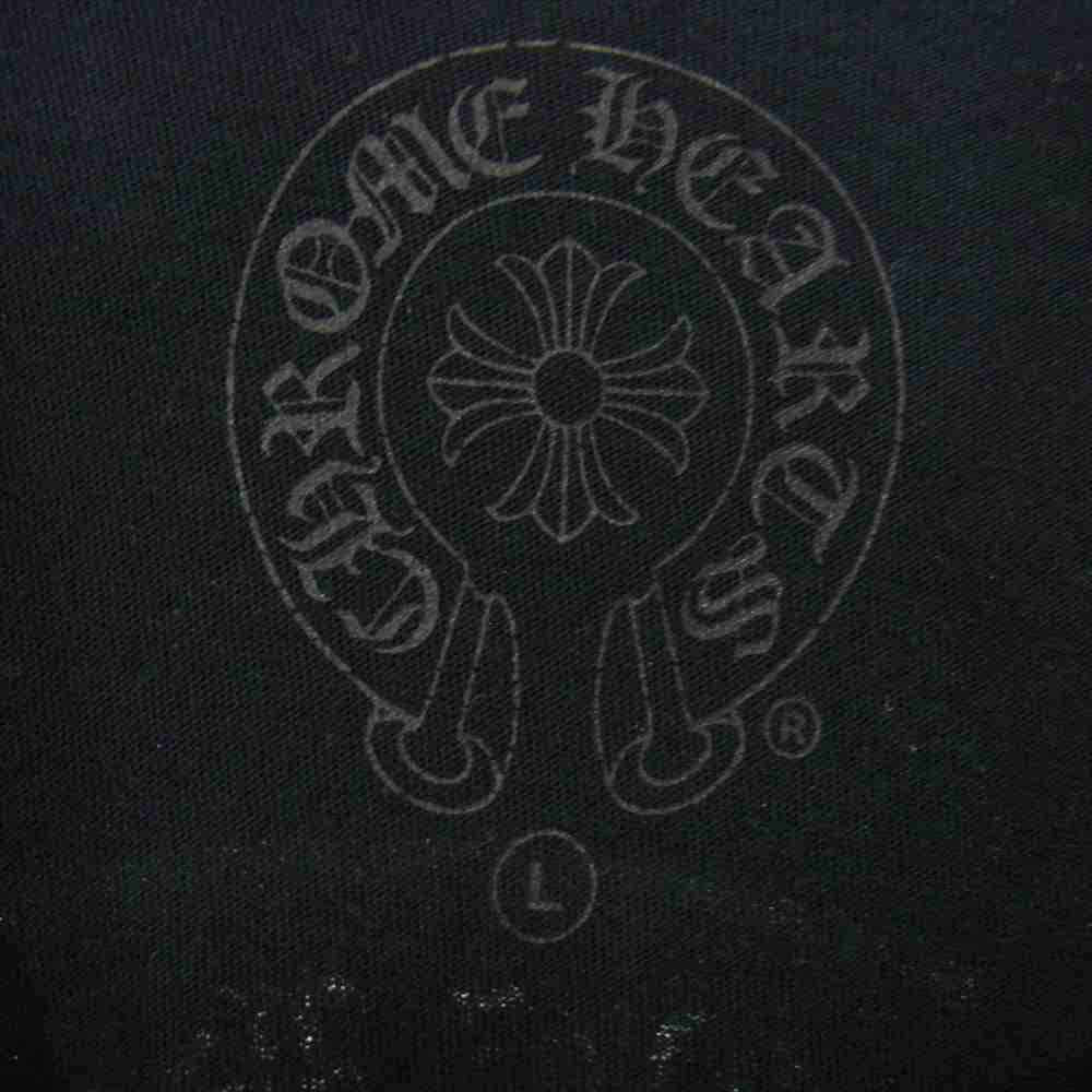 CHROME HEARTS クロムハーツ（原本無） CHプラス アームプリント 長袖 ポケット Tシャツ ブラック ブラック系 L【中古】