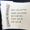 CHROME HEARTS クロムハーツ（原本無） スクロールラベル CHプラス プリント 長袖 Tシャツ ブラック系 M【中古】