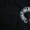 CHROME HEARTS クロムハーツ（原本無） ホースシュー フローラルクロス プリント 長袖 Tシャツ ブラック系 L【中古】