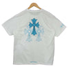 CHROME HEARTS クロムハーツ（原本無） 3 CEMETERY CROSS セメタリークロス ホースシュー プリント 半袖 ポケット Tシャツ ホワイト系 XL【中古】