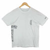 CHROME HEARTS クロムハーツ（原本無） Side Logo Tee サイドロゴ ホースシュー バックプリント 半袖 Tシャツ ホワイト系 L【中古】