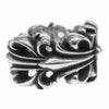 CHROME HEARTS クロムハーツ（原本無） DBL FLRL CRS RING ダブル フローラル クロス リング シルバー系【中古】