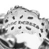 CHROME HEARTS クロムハーツ（原本無） DBL FLRL CRS RING ダブル フローラル クロス リング シルバー系【中古】