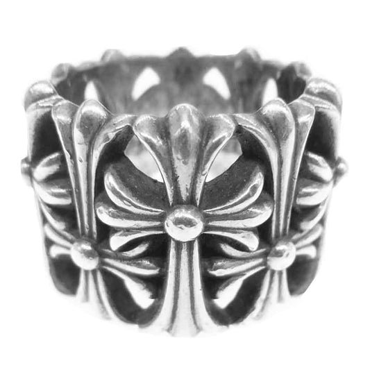 CHROME HEARTS クロムハーツ（原本無） CEMETERY RING セメタリー クロス リング シルバー系【中古】