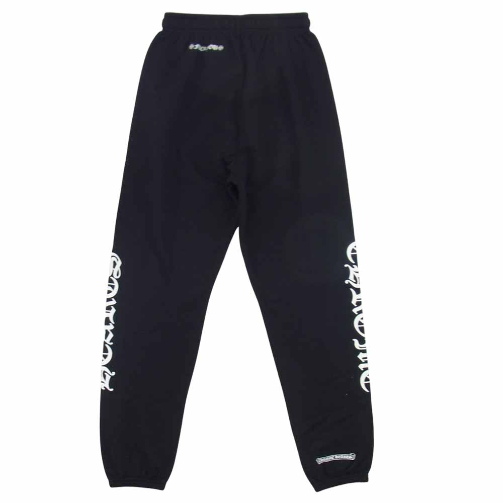CHROME HEARTS クロムハーツ（原本無） Horseshoe Sweat Pants ホースシュー プリント スウェット パンツ ブラック系 M【中古】