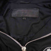 CHROME HEARTS クロムハーツ（原本無） TRACK JACKET トラックジャケット レザー切替 カシミヤ混 ダガー ジップ ジャージ ブラック系 M【中古】