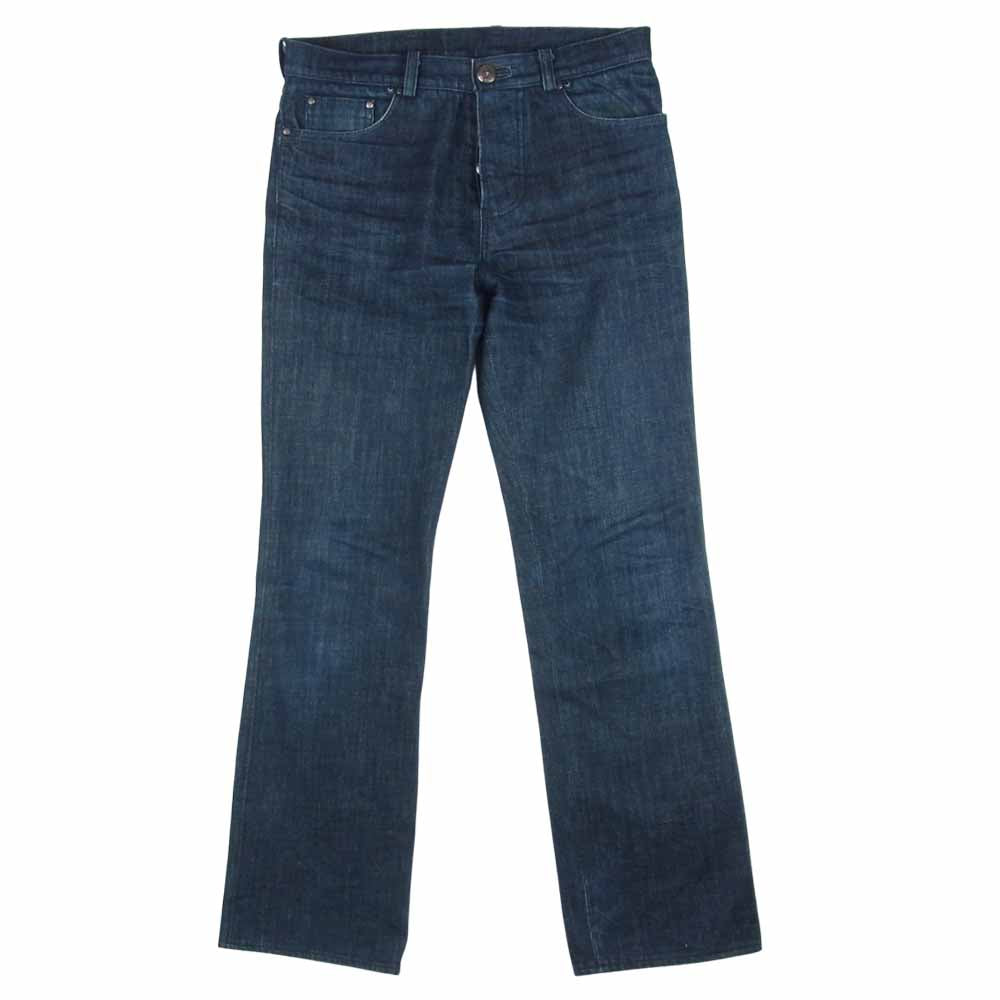 CHROME HEARTS クロムハーツ（原本無） ホースシュー ボタンフライ インディゴ デニム パンツ インディゴブルー系 31R【中古】