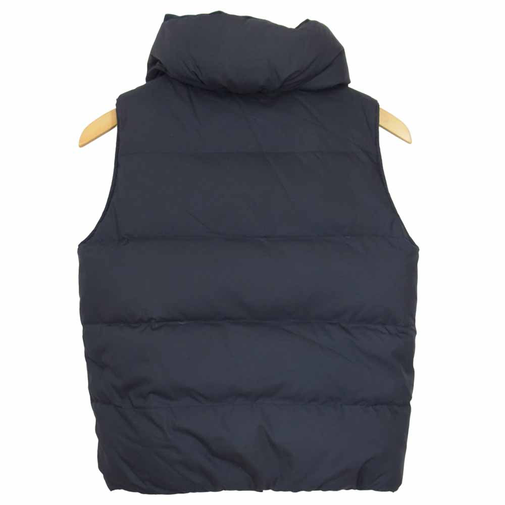 BMING by BEAMS 河田フェザー リバーシブル ダウンベスト ネイビー系 S【中古】