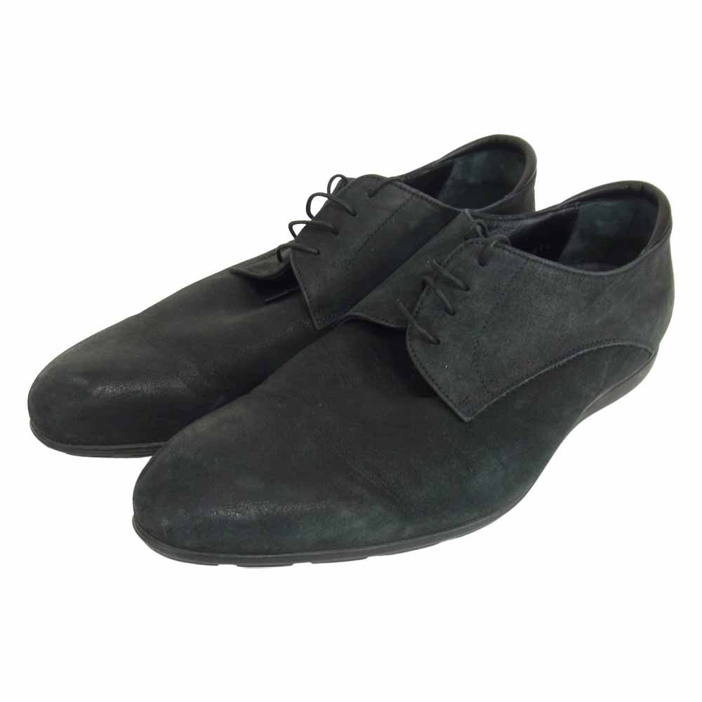 GIORGIO ARMANI ジョルジオアルマーニ プレーントゥ ブラック系 41.5【中古】