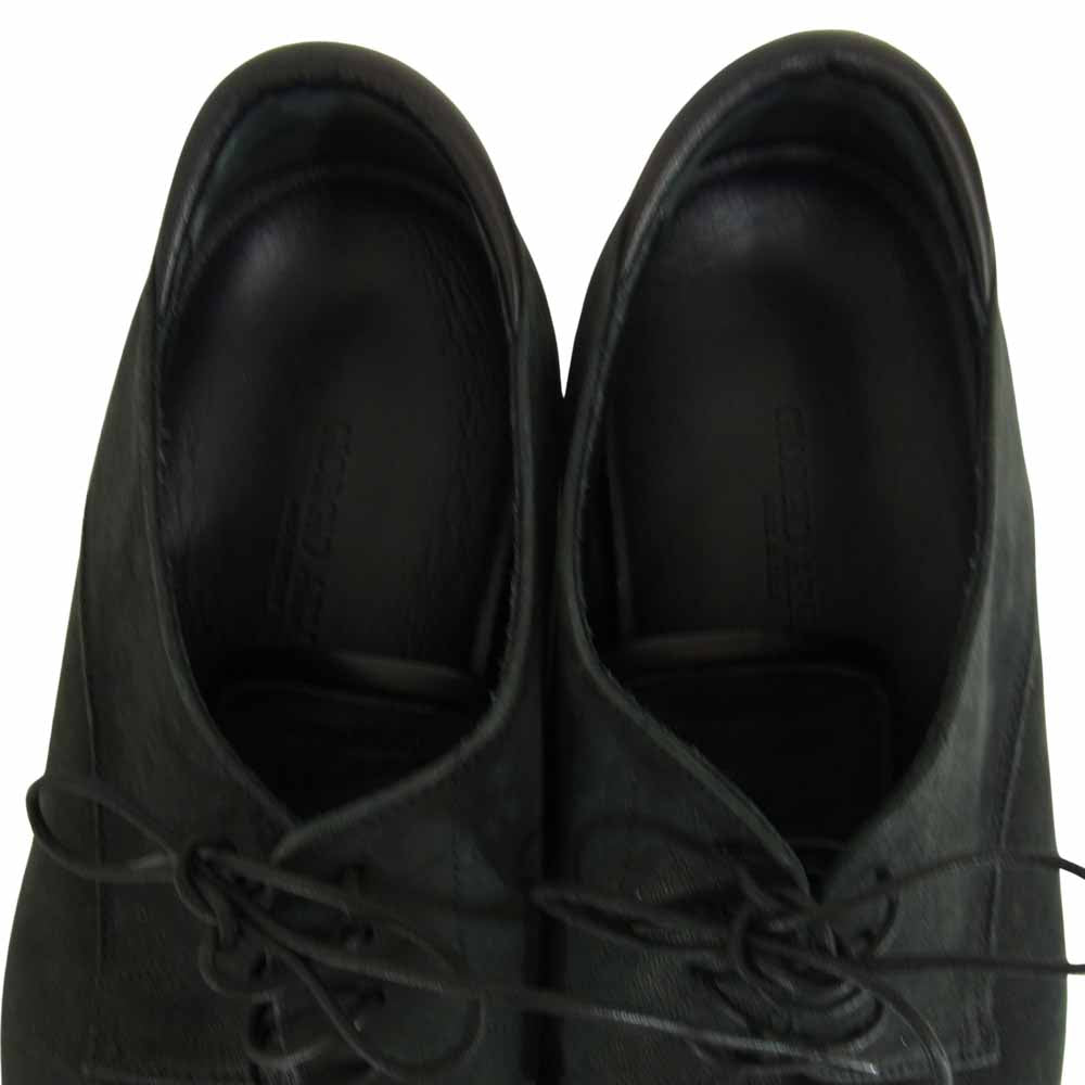 GIORGIO ARMANI ジョルジオアルマーニ プレーントゥ ブラック系 41.5【中古】