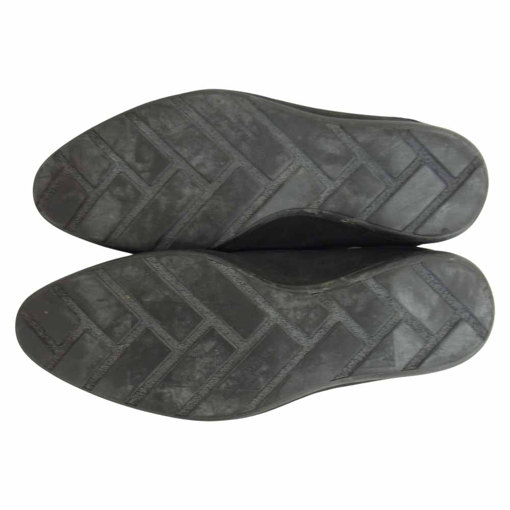 GIORGIO ARMANI ジョルジオアルマーニ プレーントゥ ブラック系 41.5【中古】