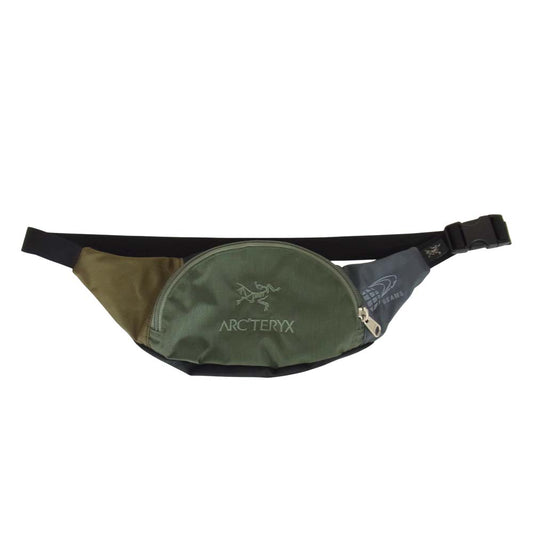 ARC'TERYX アークテリクス × BEAMS ビームス URBAN FANNY アーバン ファニー ボディバッグ カーキ系【美品】【中古】