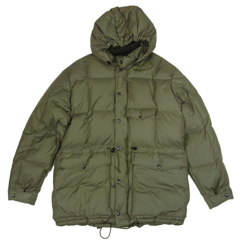 ロッキーマウンテン FIELD PARKA フード付き ダウンジャケット カーキ系 42【中古】