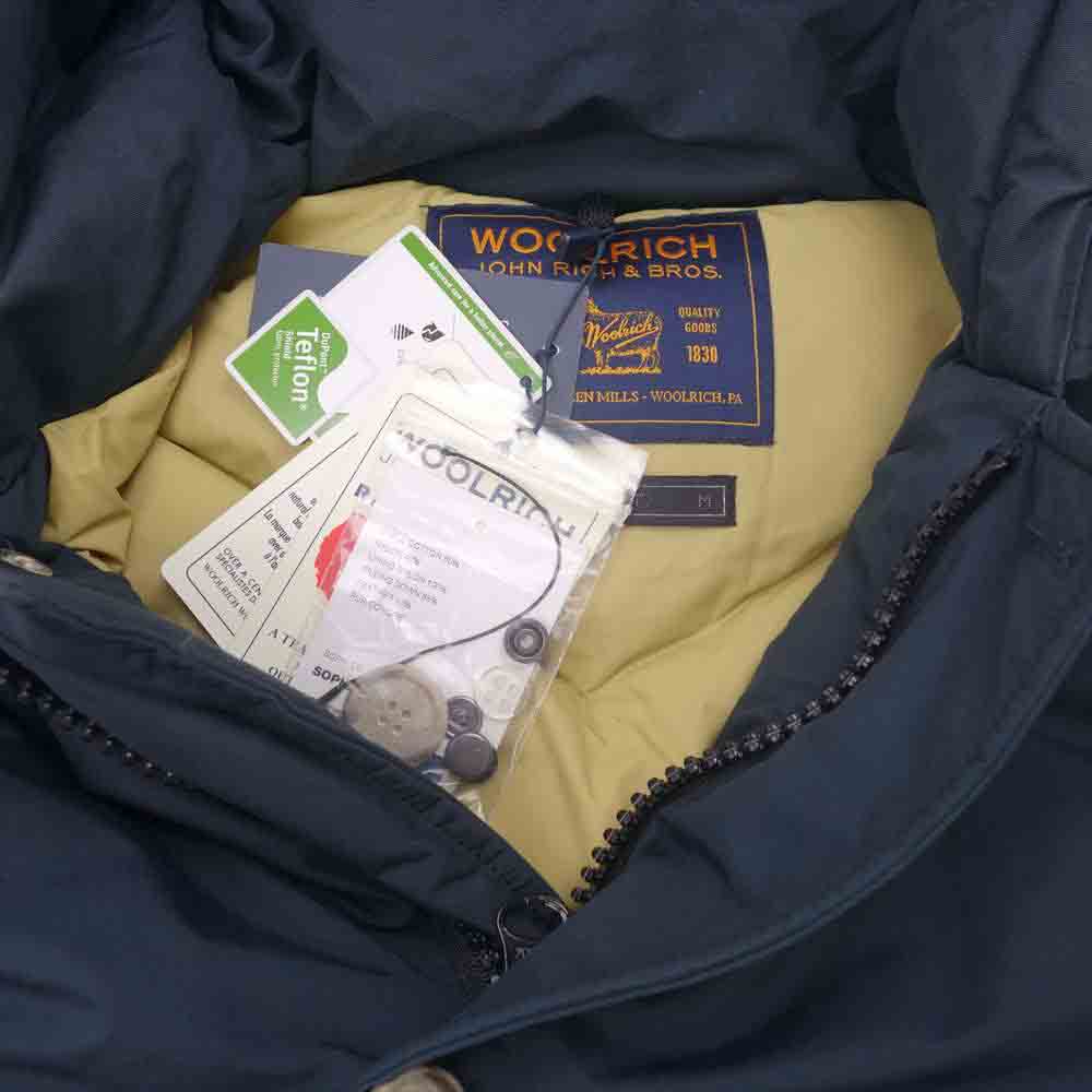 SOPHNET. ソフネット × WOOLRICH NEW ARCTIC PARKA ウールリッチ ニュー アークティック パーカー ネイビー系 M【中古】