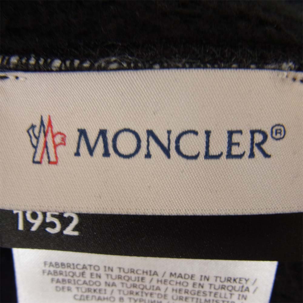 MONCLER モンクレール 19AW F20928G72240 GENIUS ジーニアス スワロフスキー プルオーバー フーディ ブラック系 M【中古】
