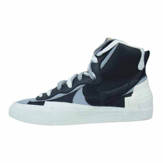 NIKE ナイキ BV0072 002 サカイ SACAI BLAZER MID ブレザー ミッド スニーカー ブラック系 グレー系 29.0cm【極上美品】【中古】