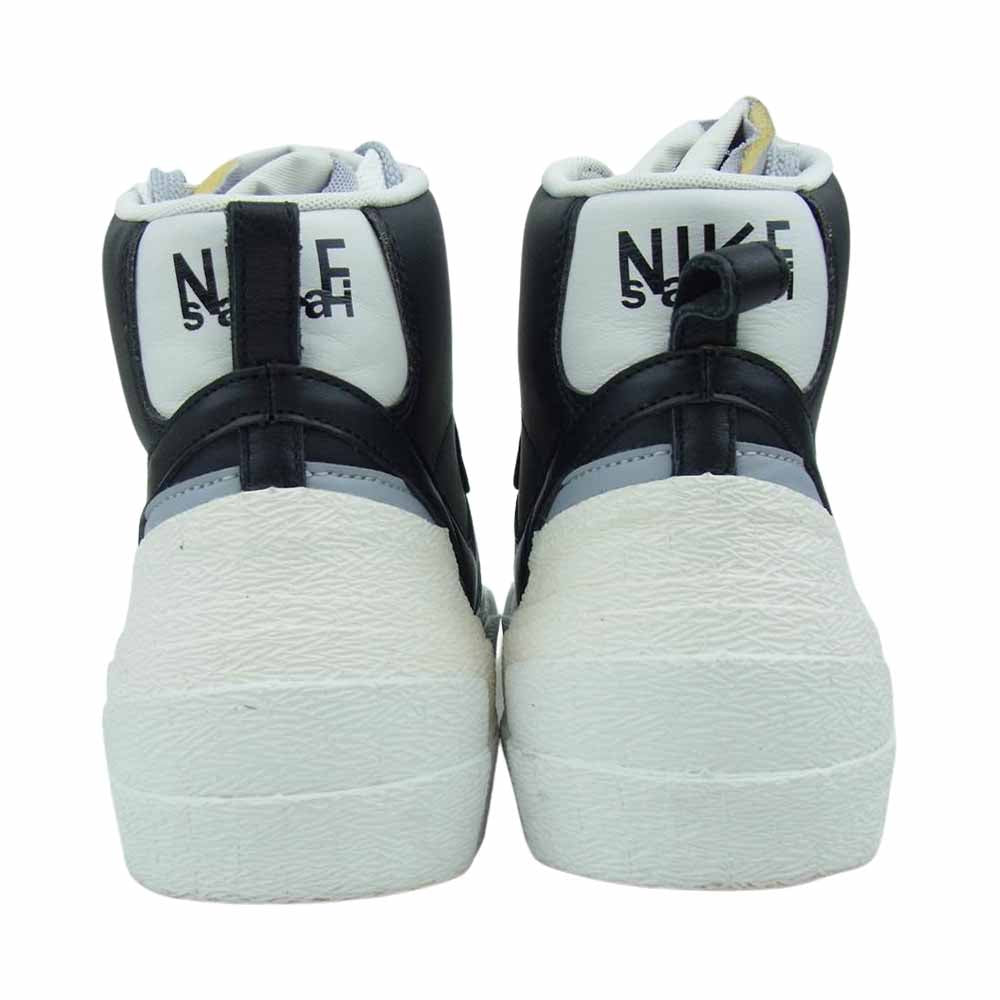 NIKE ナイキ BV0072 002 サカイ SACAI BLAZER MID ブレザー ミッド スニーカー ブラック系 グレー系 29.0cm【極上美品】【中古】
