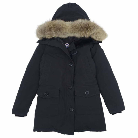 CANADA GOOSE カナダグース 2603JL 国内正規品 BRONTE PARKA ブロンテ パーカ ブラック系 S【中古】