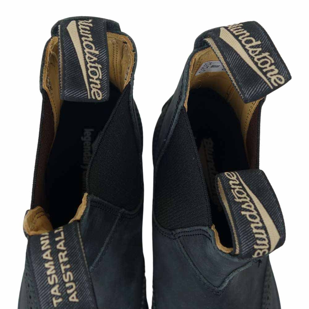 ブランドストーン 1472 CLASSIC COMFORT ウイングチップ サイドゴア ブーツ UK6 ダークグレー系 UK6【美品】【中古】