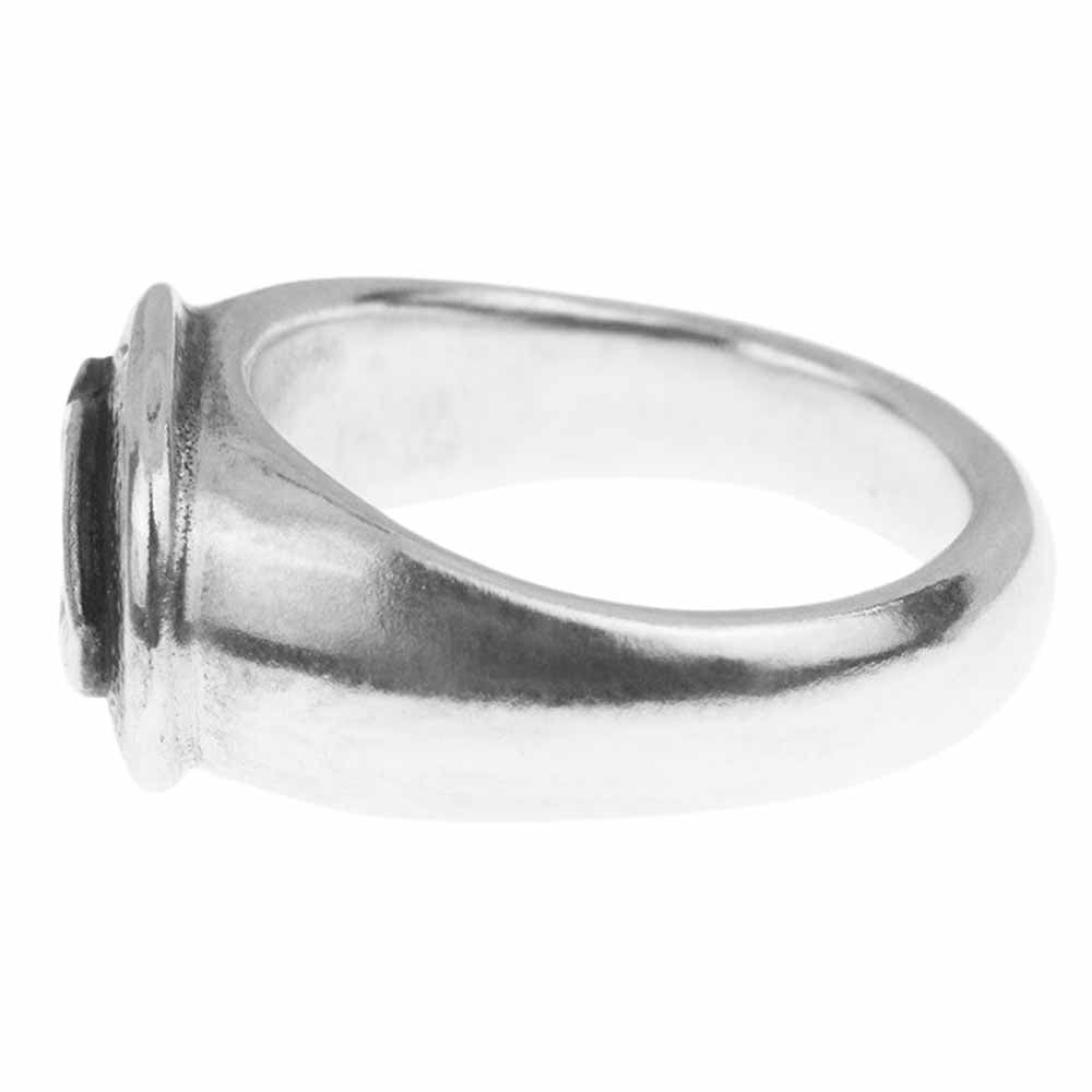 LYNCH SILVERSMITH リンチシルバースミス KISS RING キス リング カスタム ホワイトダイヤ シルバー系 11.5【中古】
