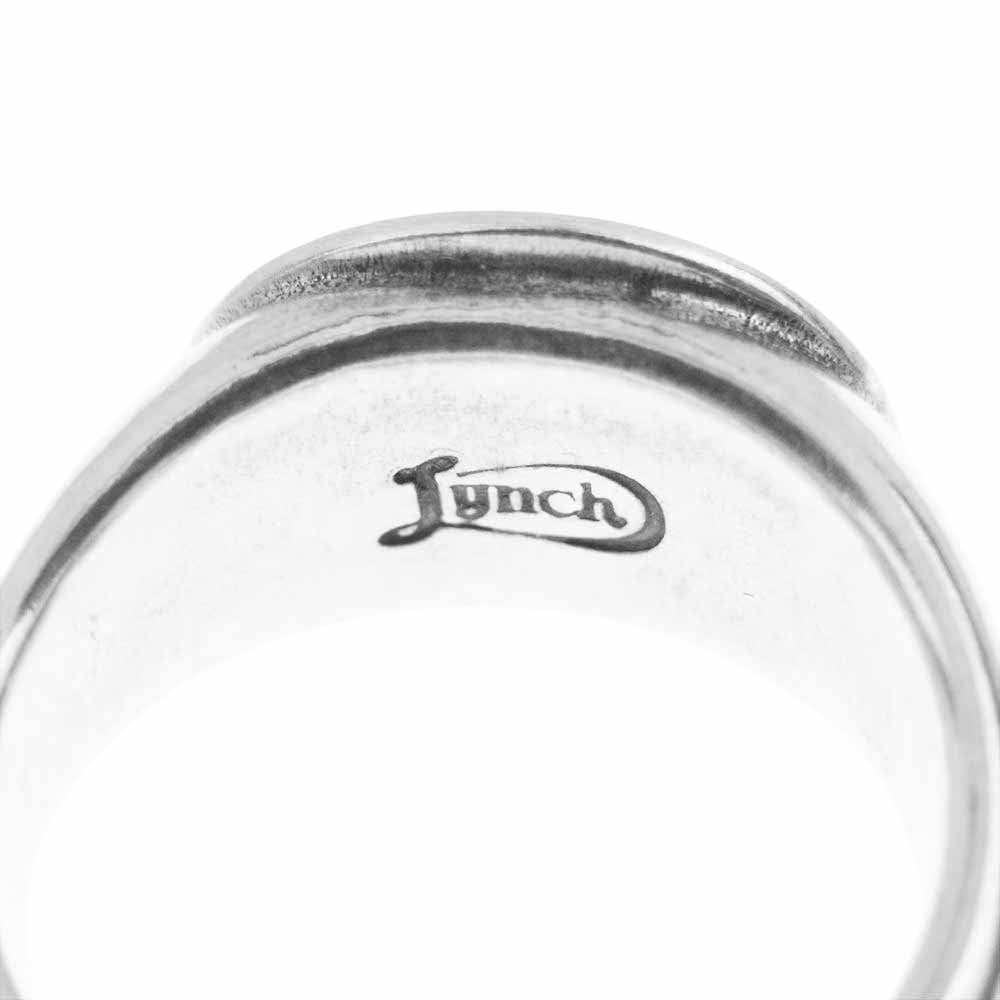 LYNCH SILVERSMITH リンチシルバースミス KISS RING キス リング カスタム ホワイトダイヤ シルバー系 11.5【中古】