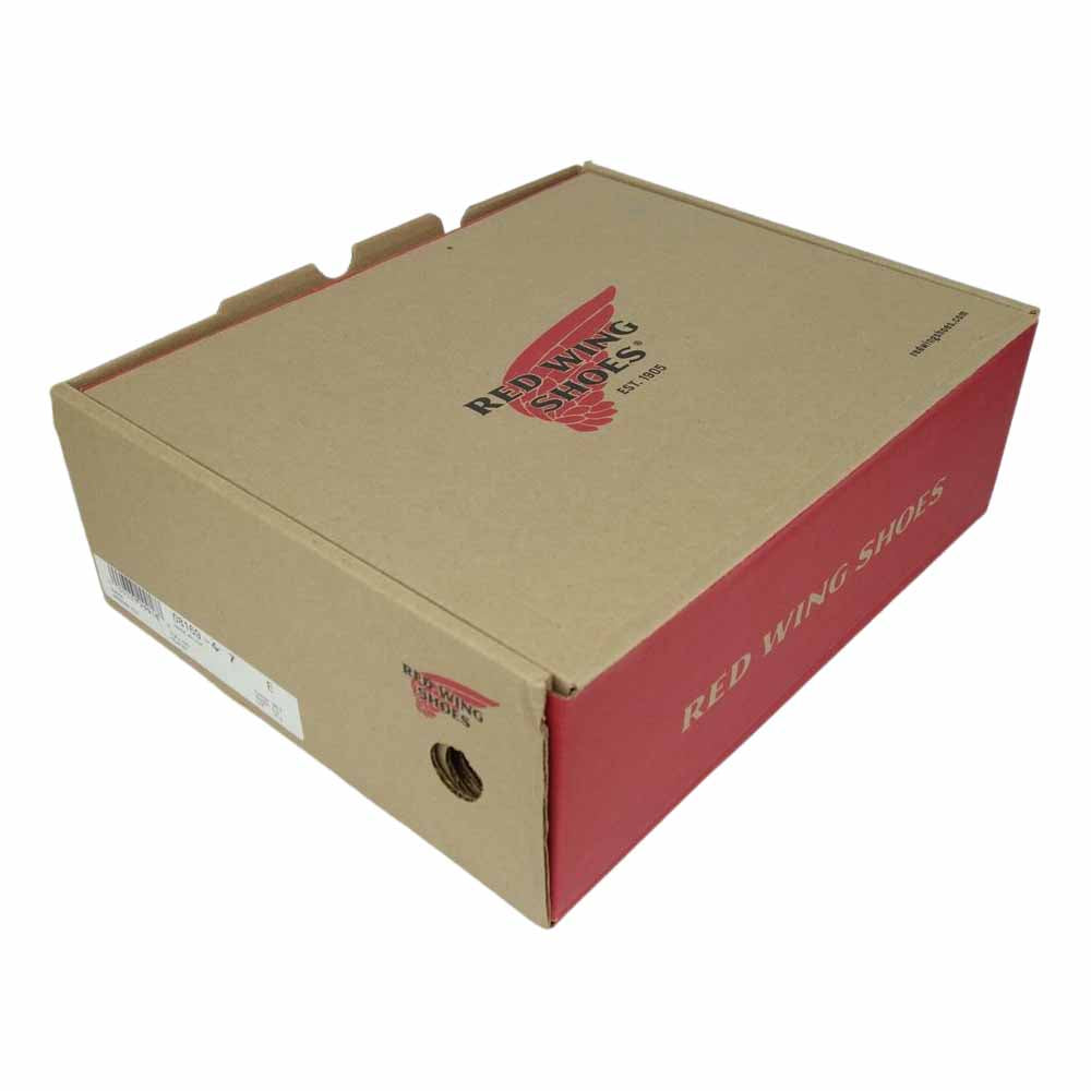 RED WING レッドウィング 8169 刺繡羽タグ Pecos Cushion sole ペコス ブーツ US7 ブラック系 7E【極上美品】【中古】