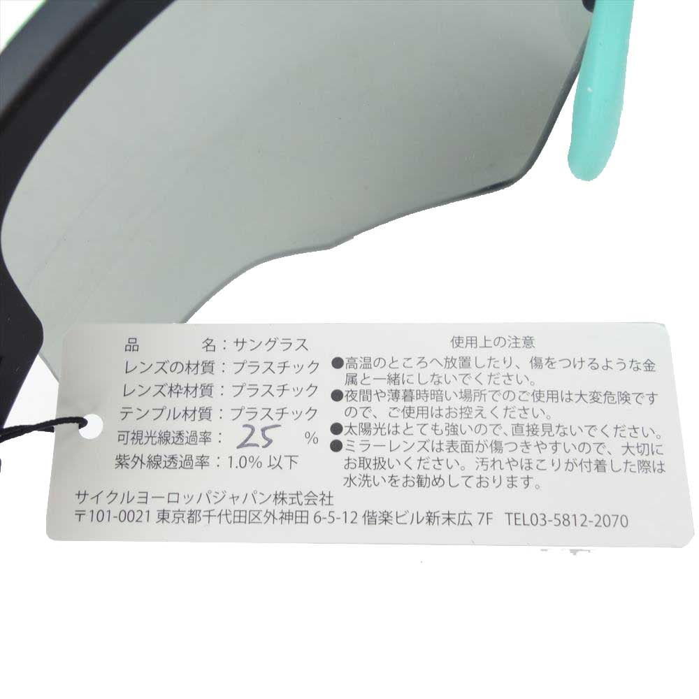 ビアンキ JP193S2902BKCK0 ハーフリム サングラス ブラック系 ライトブルー系【新古品】【未使用】【中古】