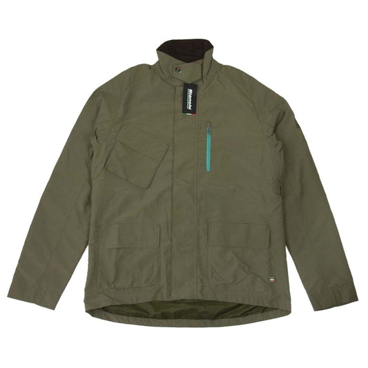 ビアンキ JP192S1401KH004 フルジップ ジャケット カーキ系 L【新古品】【未使用】【中古】