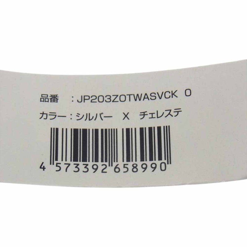 ビアンキ JP203ZOTWA ダイバーズウオッチ型 腕時計 シルバー & チェレステ シルバー系【新古品】【未使用】【中古】