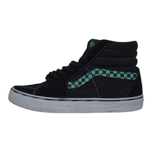VANS バンズ 598645-0001 × 430 FOURTHIRTY SK8-HI スケハイ ハイカット スニーカー ブラック系 ライトグリーン系 28【中古】