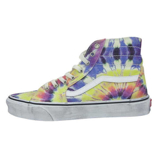 VANS バンズ VN0A4U1619X1 SK8-Hi Tapered タイダイ スケハイ ハイカット スニーカー マルチカラー系 29【美品】【中古】