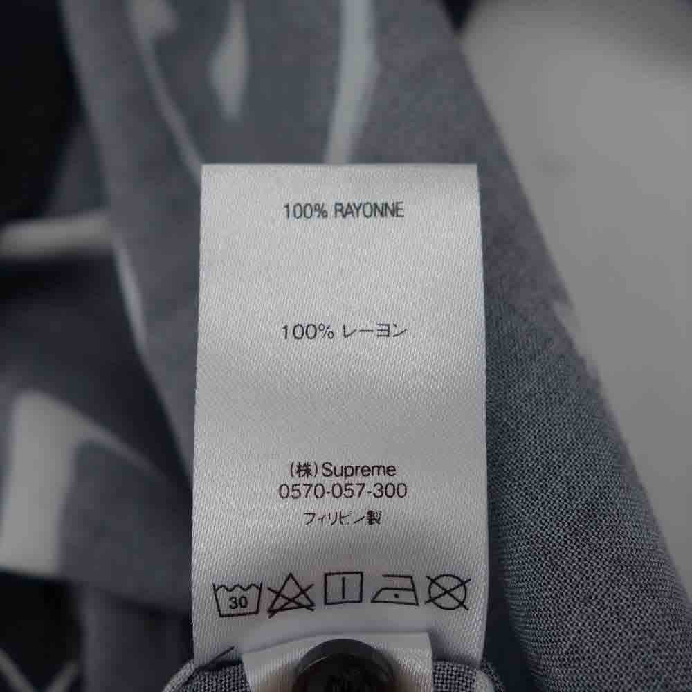 Supreme シュプリーム 20AW Black Ark Rayon S/S Shirt ブラック アーク レーヨン 半袖 開襟 シャツ ブラック系 S【極上美品】【中古】