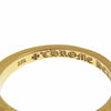 CHROME HEARTS クロムハーツ（原本無） 22K ベビークラシック フローラル クロス リング ゴールド系 19号【中古】