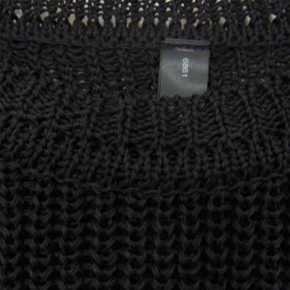 wjk ダブルジェイケイ 6861 kw86t GIMA crew neck knit クルーネック ニット ブラック系 S【美品】【中古】