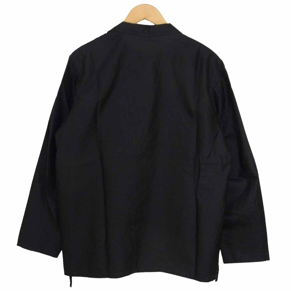 COMOLI コモリ 19SS P01-01014 シルク シア サッカー ジャケット ネイビー系 1【新古品】【未使用】【中古】