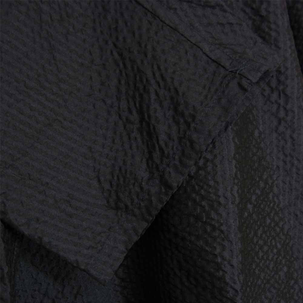 COMOLI コモリ 19SS P01-01014 シルク シア サッカー ジャケット ネイビー系 1【新古品】【未使用】【中古】