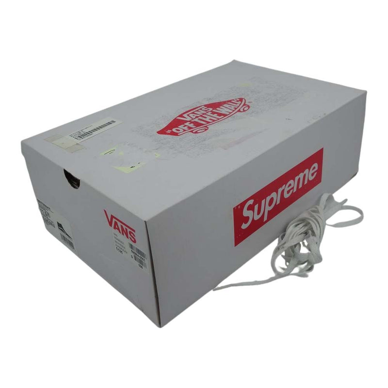 Supreme シュプリーム 20SS SK8 HI Reissue Pr Hole Punch Denim 29.5cm  ブラック系 ホワイト系 29.5【中古】