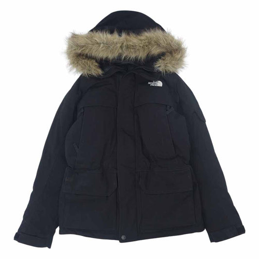 THE NORTH FACE ノースフェイス ND91310 国内正規品 McMurdo Parka マクマード パーカ ダウン ジャケット ブラック系【中古】