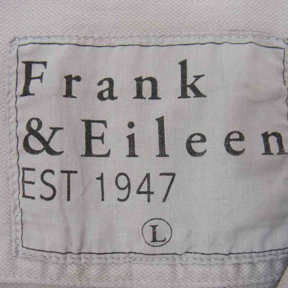 フランクアンドアイリーン 3320700057 LUKE ITALIAN COLOR DENIM 長袖 デニム シャツ グレー系 L【極上美品】【中古】